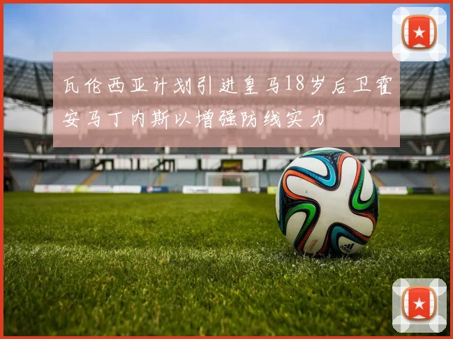 瓦伦西亚计划引进皇马18岁后卫霍安马丁内斯以增强防线实力