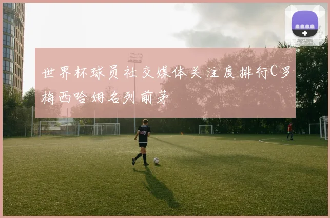 世界杯球员社交媒体关注度排行C罗梅西哈姆名列前茅